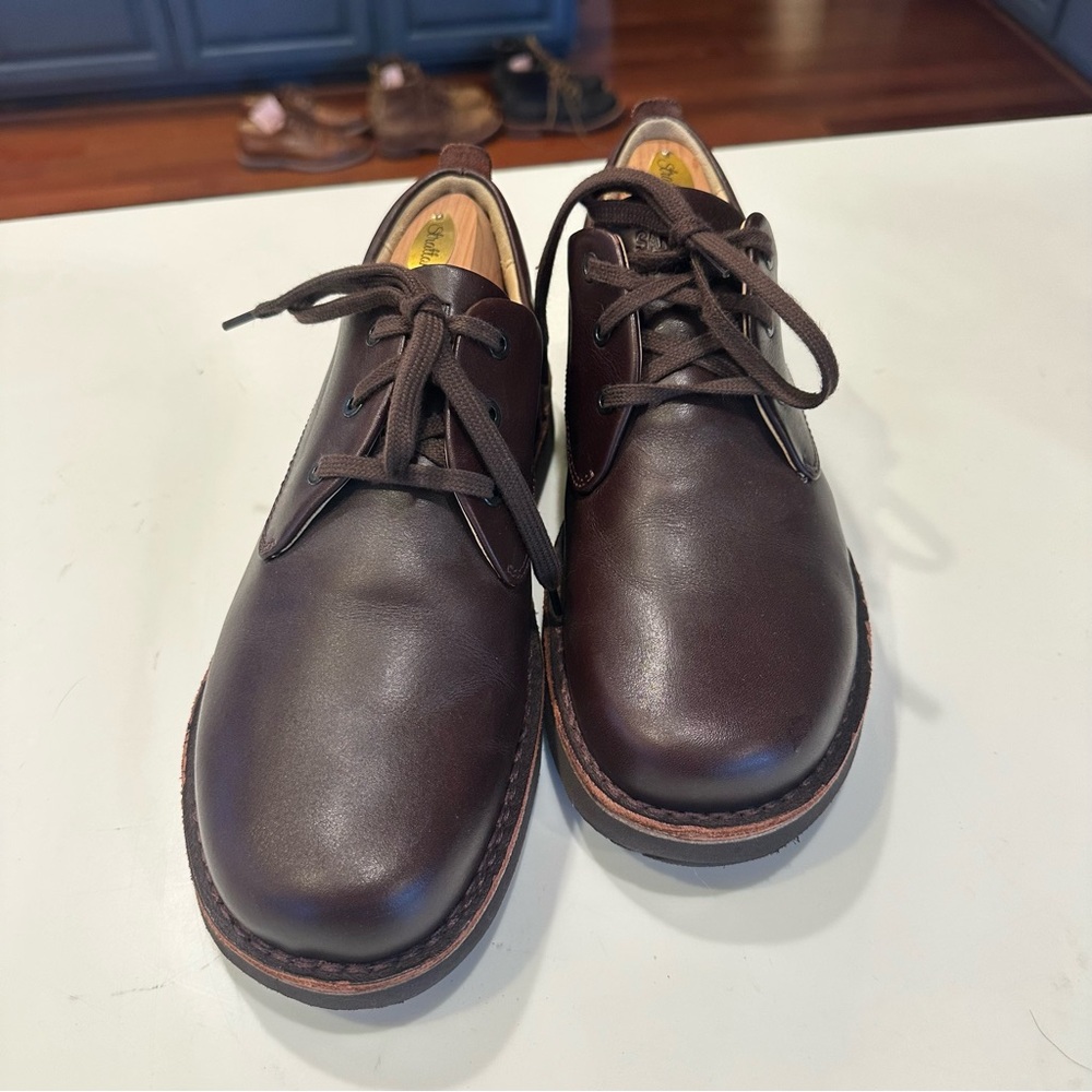 Brown Leather Oxford Shoes | Samuel Hubbard
